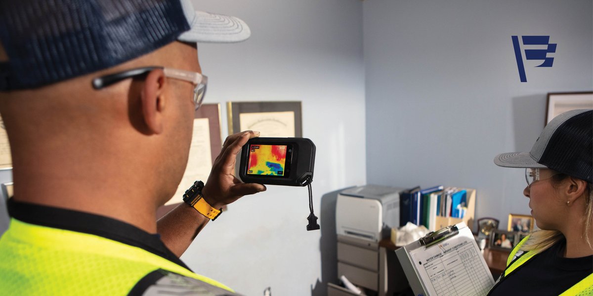 Water damage quickly makes its way to porous materials &amp; can negatively impact areas seen and unseen. First Onsite’s moisture mapping technology will identify all areas that need to be addressed, reducing the threat of continued damage and mold formation. bit.ly/41yOy2Z