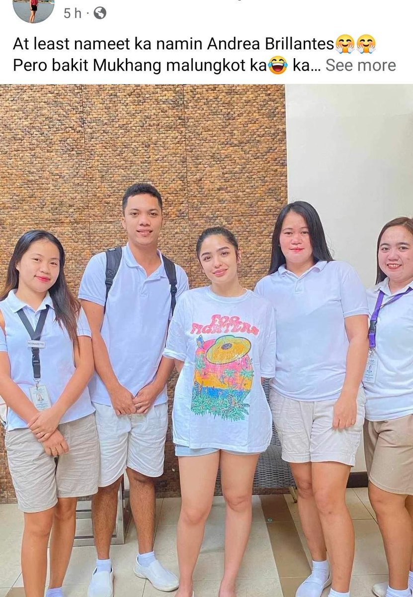 SheliMichi's tweet photo. lungkot ni Andrea. daw sabi mga staff https://t.co/TnqxFBzFQb