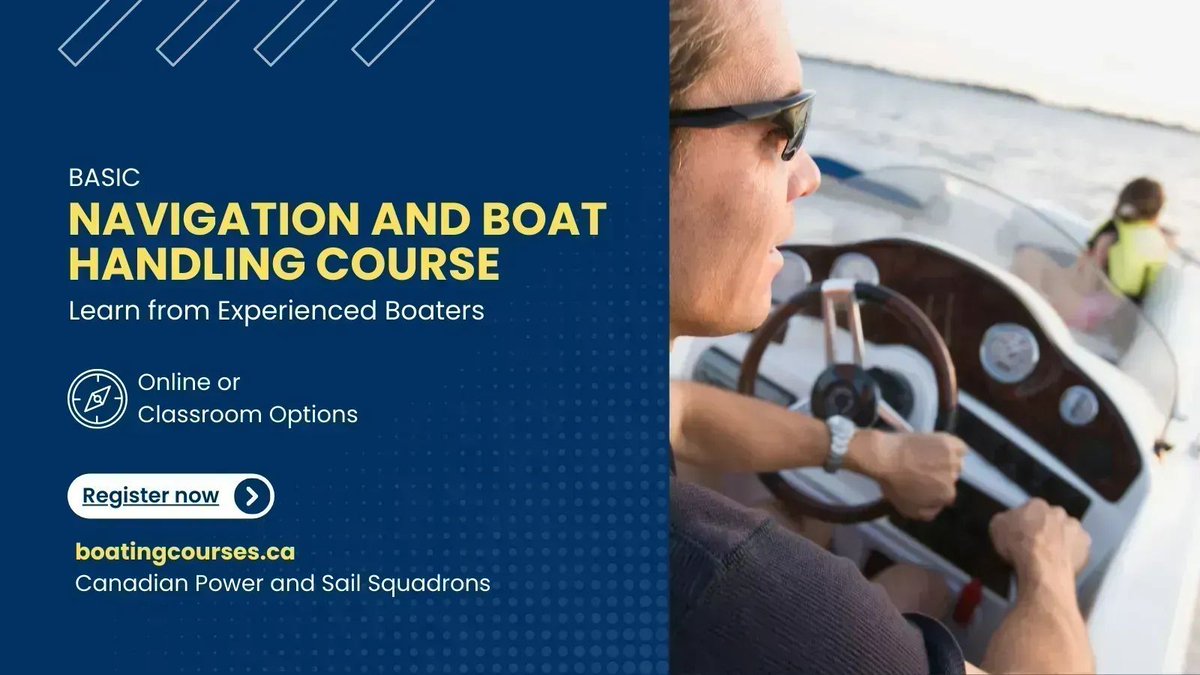 🤓 The more knowledge you have, the more enjoyable boating becomes! Sign-up and boat smarter: boatingcourses.ca 
#boatlife #sailing