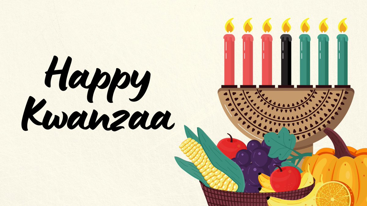 Wishing you wisdom and joy this Kwanzaa. 🕯️❤️