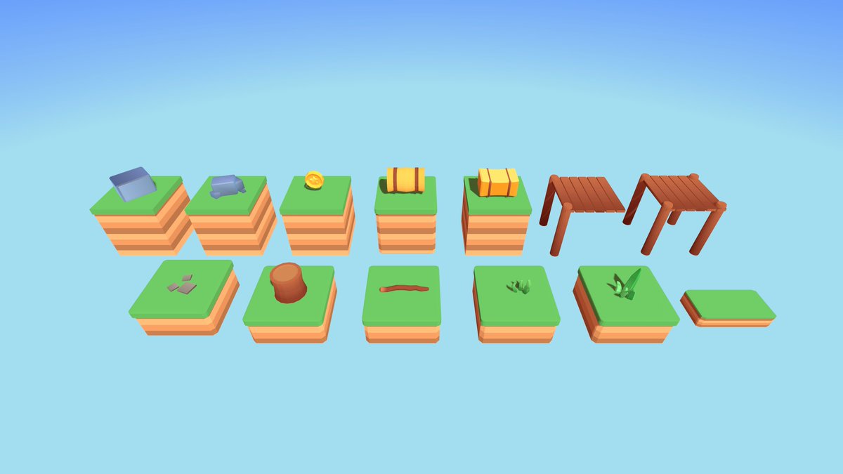 RomorGames's tweet photo. Steve has new assets to discover ‼️
I continued to model new objects to enrich the visuals of the project ⚙️
There is improvement but it is still difficult to produce what I have in mind 🙌
Stay tune for more ⏏️ 
#indiedev #madewithunity #screenshotsaturday #gamedev #blender https://t.co/CWchuyRWgW