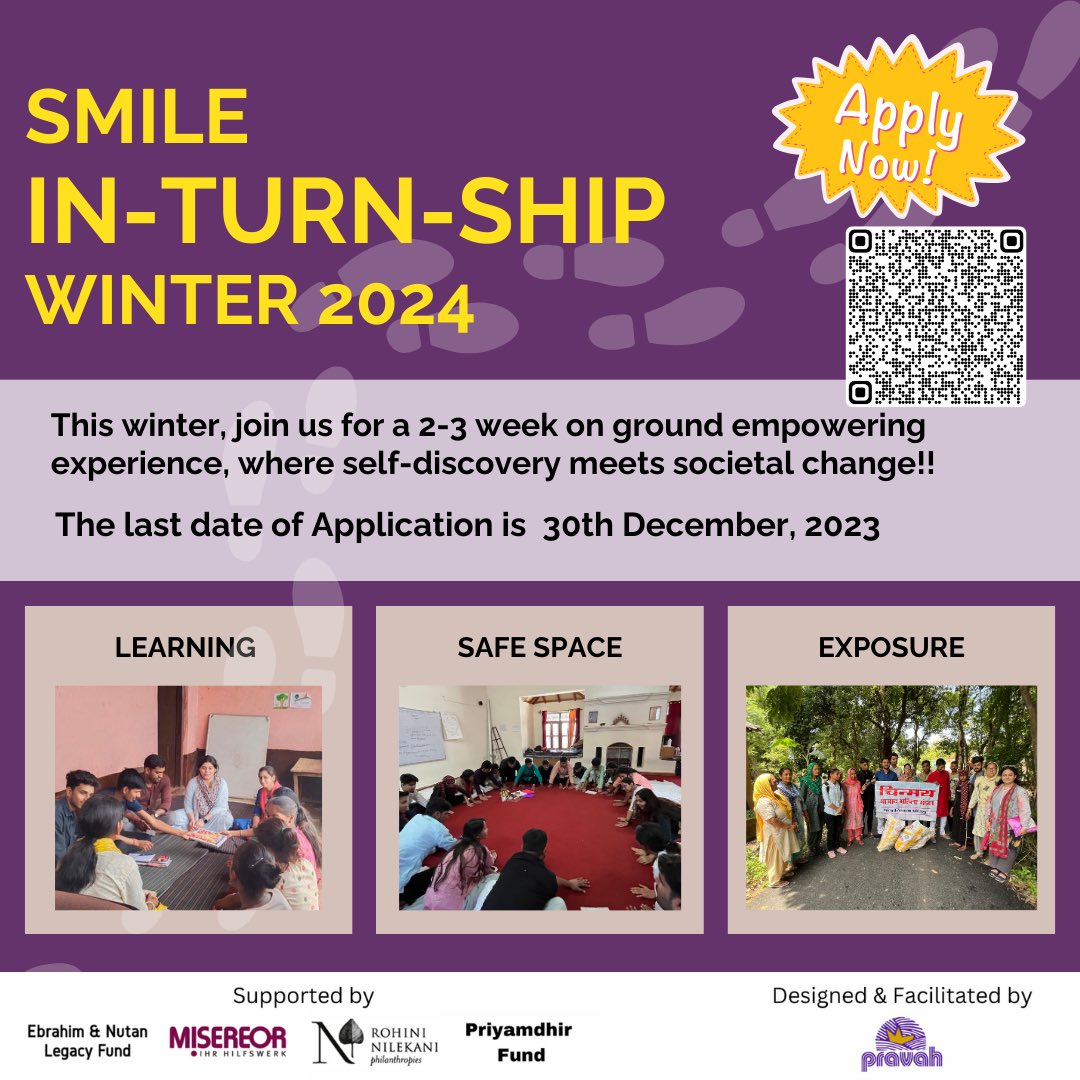Hey, there! THE LAST DATE TO REGISTER HAS BEEN EXTENDED Join us in this incredible journey of exploration, volunteering, and crafting meaningful change. Our in-turn-ship is more than just an opportunity. Application link-bit.ly/3QB0egx