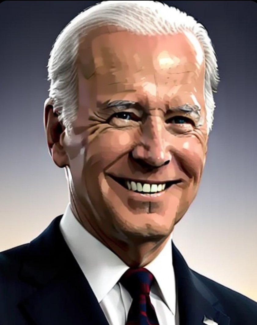 My commitment for 2024 is to post a lot more pictures of the President Biden smile. I’m going to get a head start. We all should. #BidenSmile