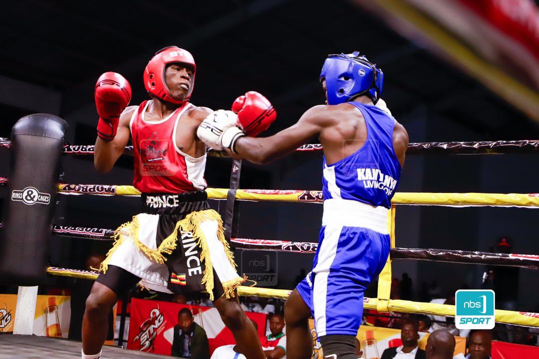 #UBCL Finals 

🔴Kimera Moses is the new champion after a 4:1 split win against 🔵Matovu Livingston ⬆️ Youth 57Kgs

#NBSJabJab | #NBSportUpdates