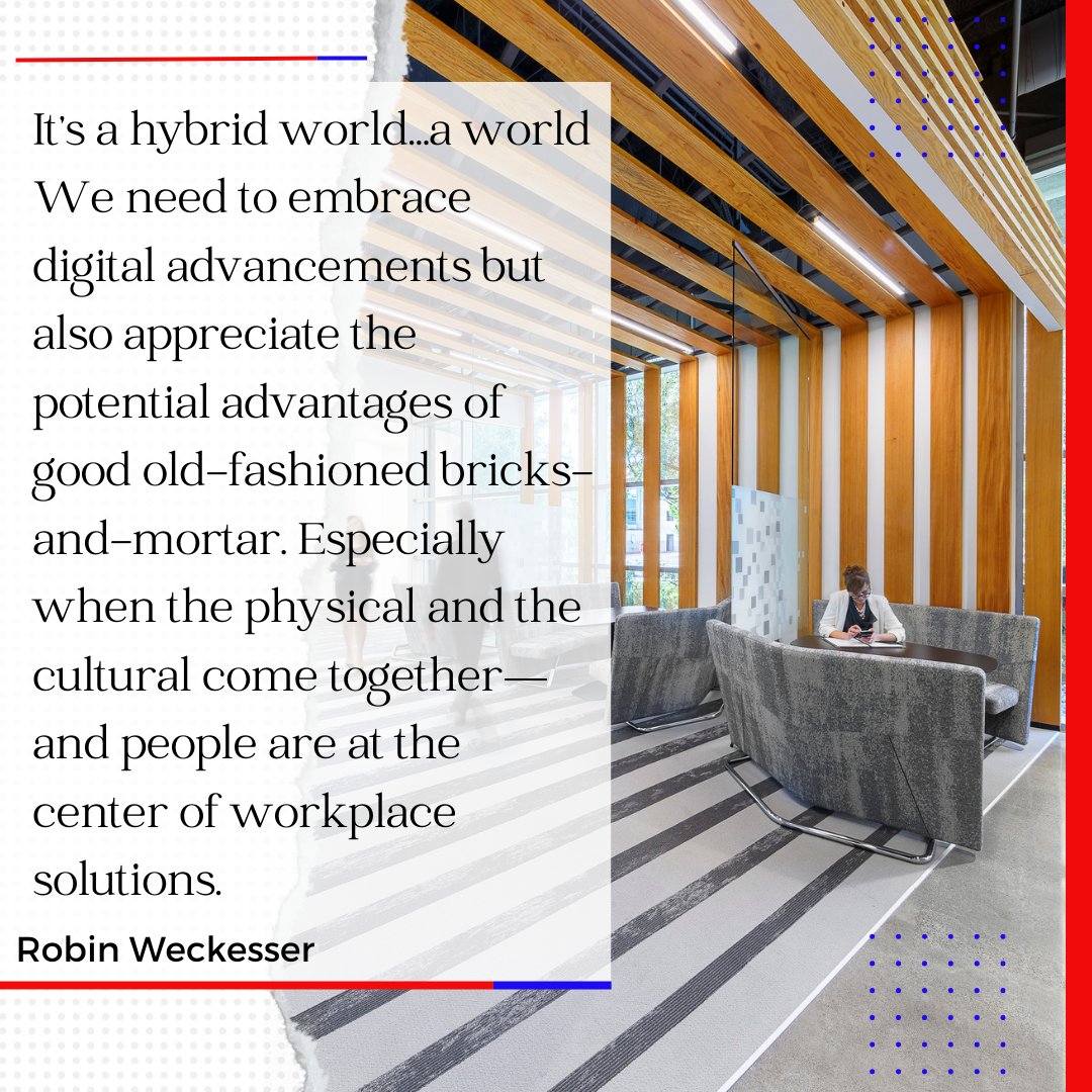 a3workplace's tweet photo. How important is the physical office space when it comes to brand building, culture, and employee wellness in the digital age? Robin Weckesser takes a look at this question following the impacts of the pandemic. Check out more below! 

https://t.co/SSFb3AqxEC https://t.co/hwwCkPAusC