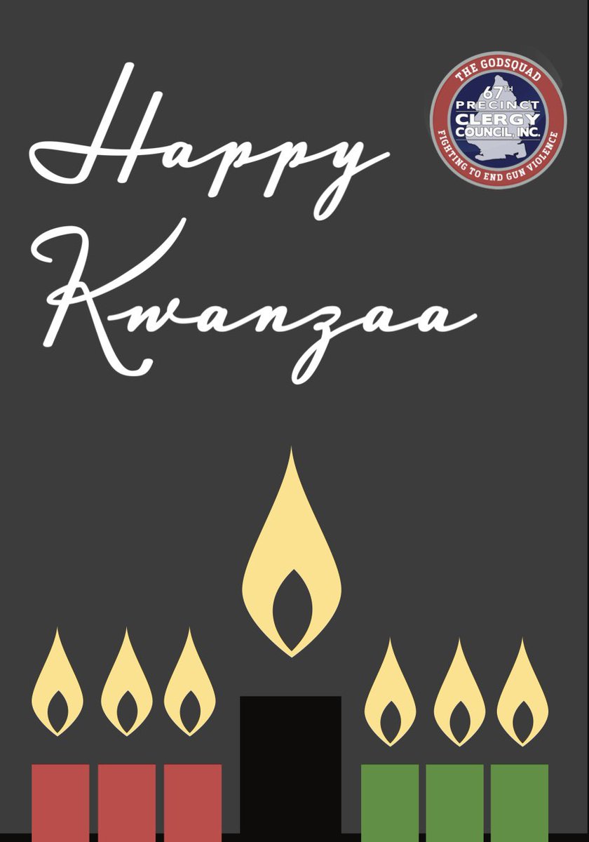 67ClergyCouncil's tweet photo. โIn all things that are purely social, we can be as separate as the fingers, yet one as the hand in all things essential to mutual progressโ -Booker T. Washington
#Kwanzaa
#Unity
#SelfDetermination
#CollectiveWorkAndResponsibility
#CooperativeEconomics
#Purpose
#Creativity
#Faith https://t.co/DreiZnHW5f