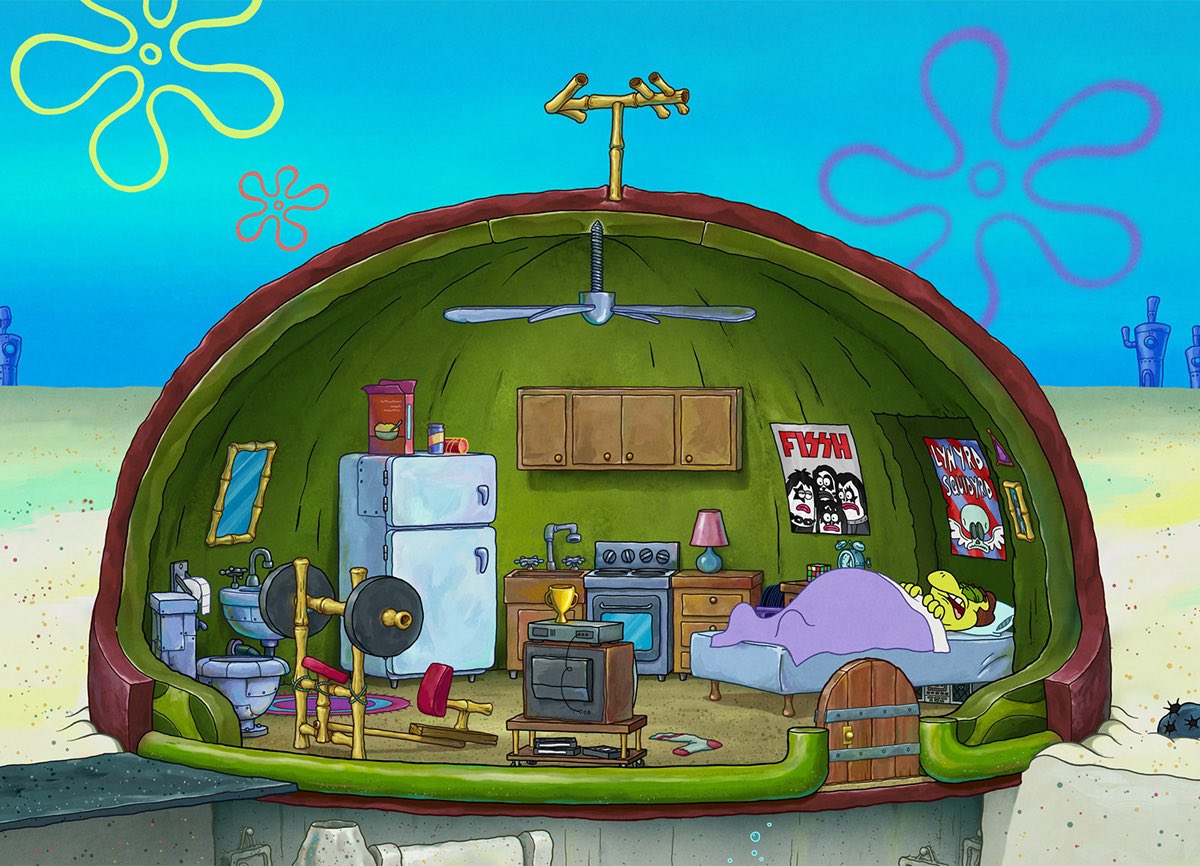 Perfectly Paused SpongeBob Frames tweet media