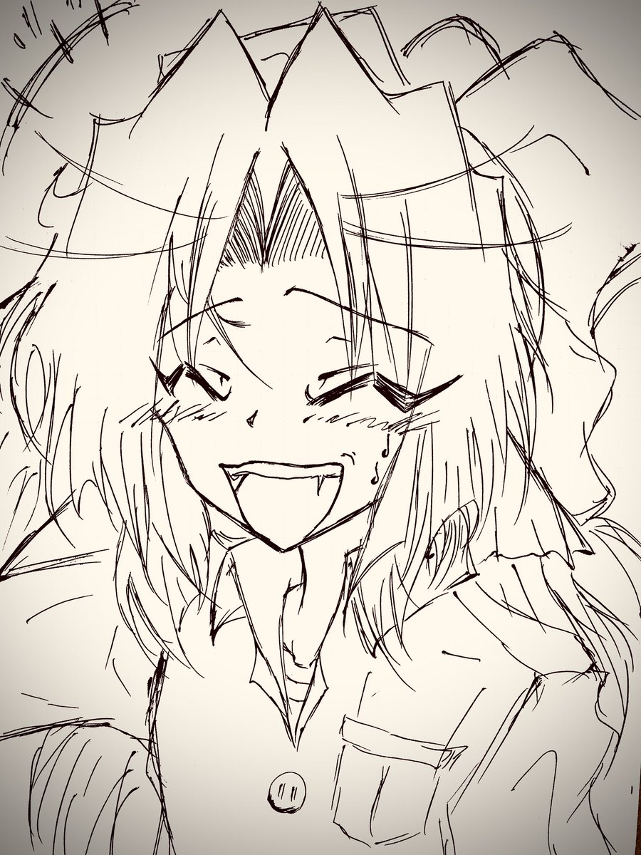 最初は謙遜顔
「いやいやいや〜」
が描いてみたかった😅

これはどちらかと言うと、
"天才でも失敗もあるさね"
「あは、あはははー(遠目)」
である。

#オリキャラ
#イラスト好きな人と繋がりたい
#杉山八女
#失敗顔 