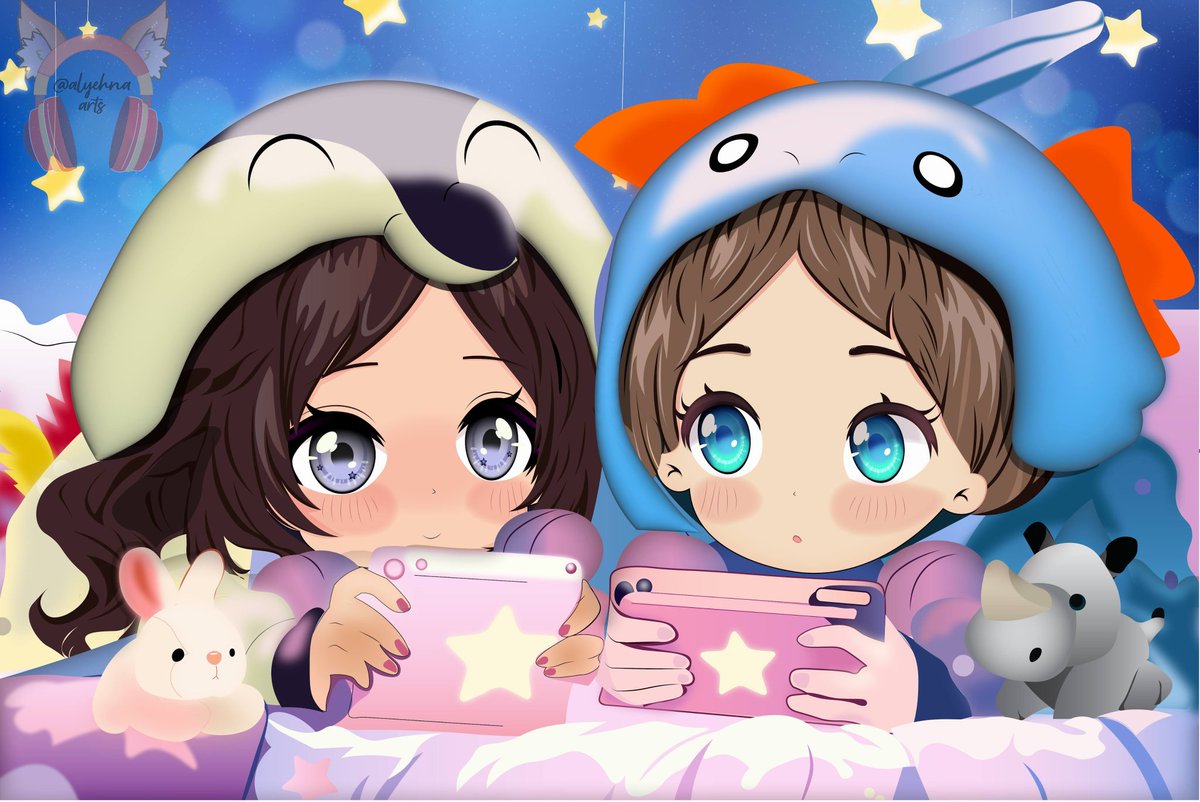 "In a world full of ordinary, they found each other and created something extraordinary."
Done this cutest version of my lovely @_RedApple_ and her only one..🤭
#chibiart #Chibi #CoupleGoals 
#commissionsopen #artistsontwitter