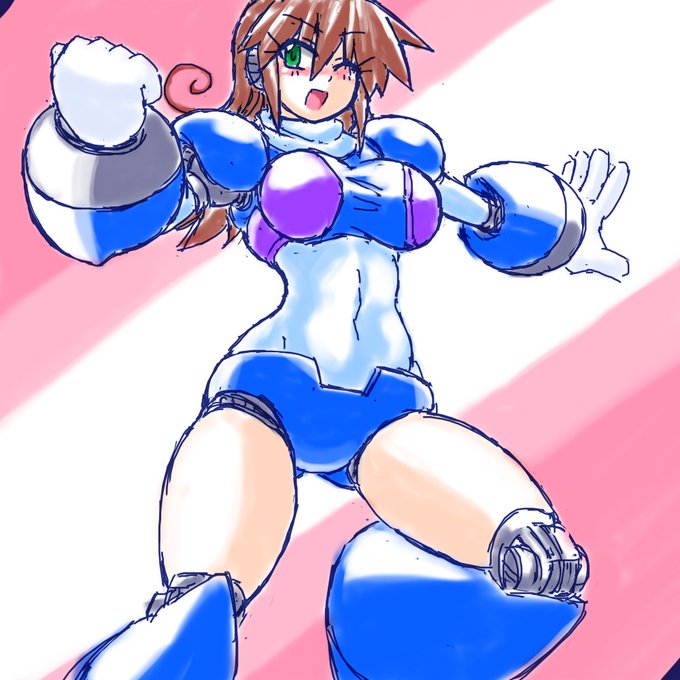 今日のらくがきエックスさん|ω・) 