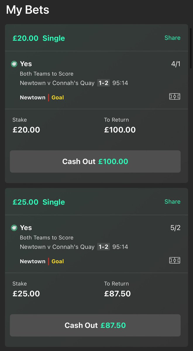 FormleFootball's tweet image. BTTS is doing alright lately 👍