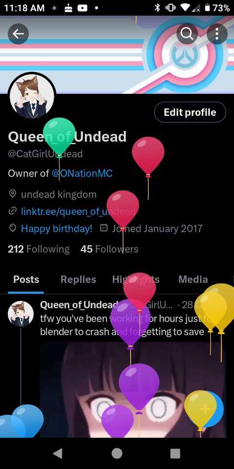 CatGirlUndead's tweet photo. Balloons https://t.co/j7ddnoeWOG