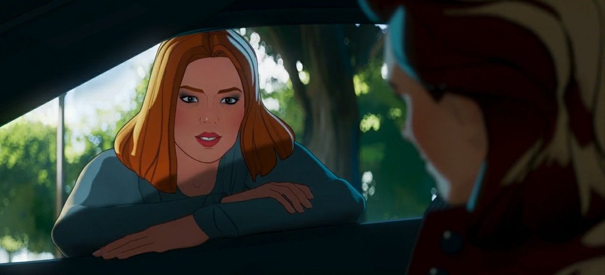 What If... Natasha Romanoff is in love with Peggy Carter, there is no other explanation for any of their interactions