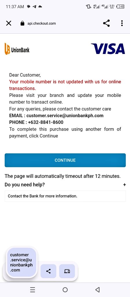 JrJuguan's tweet photo. @unionbankph @BSP
WHAT KIND OF CREDIT CARD IS THIS? 
ARE YOU KIDDING ME? BEEN COMPLAINING FOR ALMOST 2 WEEKS AND YET NO ACTION WAS TAKEN. VIRTUAL CARD IS NOT EVEN ACTIVATED WITH 3D. https://t.co/KZbkd1U5qP