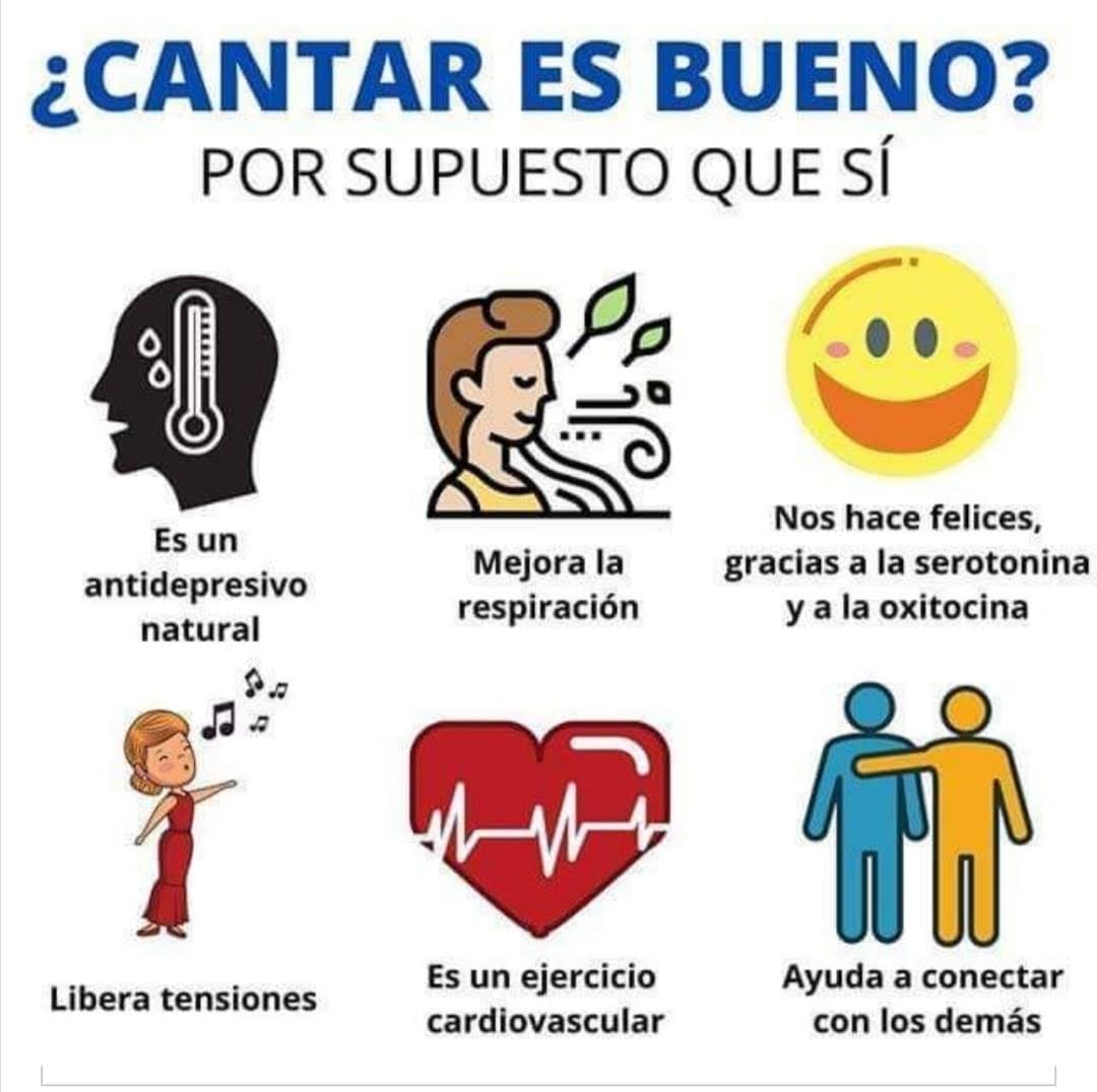 sandramarchant's tweet photo. #cantar #Musica #serotonina #oxitocina #librartensiones #antidrepesivo #respiración #ejerciciocardiovascular https://t.co/qi9AYC2gid