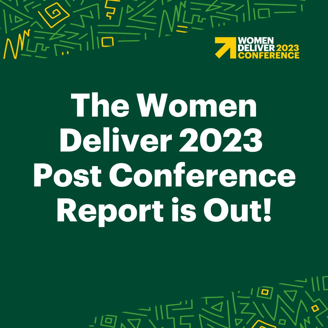 Did you know that 30% of #WD2023 in-person attendees were young people under age 30? Check out the Post Conference report 📊 to learn more about youth engagement and co-creation at the Women Deliver 2023 Conference! bit.ly/WD2023_report