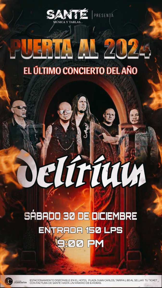 ¡En LHT cerramos el año con grandes de nuestra música!

30 DE DICIEMBRE

- En <a href="/SanteTegus/">Santé Tegus</a> tendremos a #Delirium

 - en <a href="/LHTplaza/">La Hora Del Té Plaza</a> tendremos a <a href="/PezLunaOficial/">Pez Luna</a> <a href="/CafeGuancasco/">Café Guancasco</a> y #ElSolCaracol en homenaje a nuestro recordado amigo Alfredo Poujol