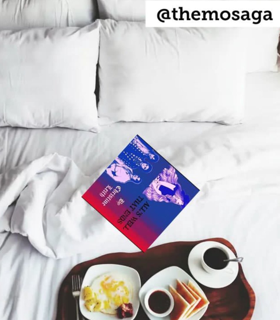 themosaga's tweet photo. What a great way to start the day reading and listening to Palaye Royale. The newest novel created by @christine_leith titled “All’s Well That Ends” inspired in the emo music scene is available now in:
@AmazonKindle : https://t.co/zVUsLrOqXg

@GooglePlay : https://t.co/NBVoAYvsJg https://t.co/657tPMi5yz
