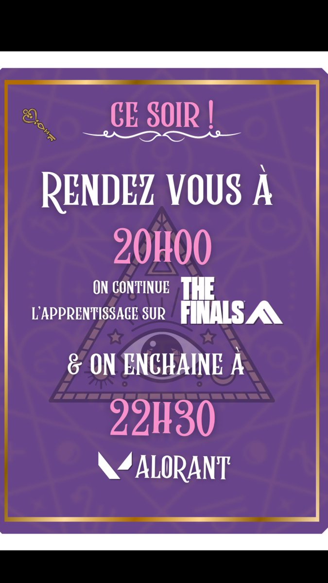 J’espère que vous avez tous passés de bonnes fêtes et sinon plein de love sur vous quand même ! 💜 On lance le live de ce soir à 20h00 gros try hard de the finals 🤣