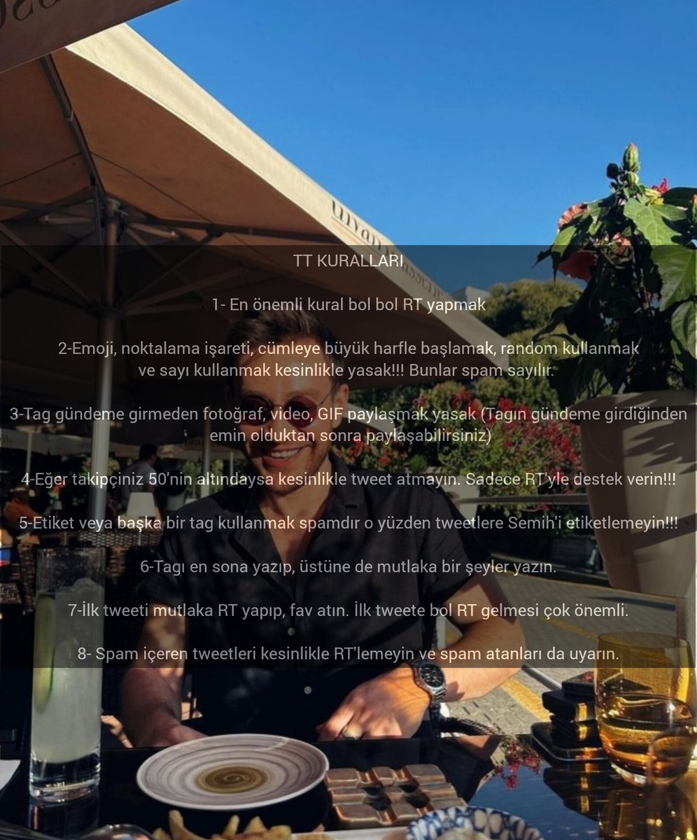 TT kurallarımız 📌

İlk tweet; <a href="/Kayip_kalpler/">KayıpKalplerKasabası🇹🇷</a> tarafından atılacaktır. 30 Aralık saat 19:00'da hepinizi bekliyoruz 💫 

#SemihErtürk &amp; #GönülDağı