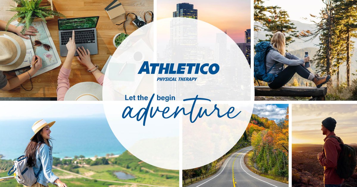 Take your career to new places when you #GrowWithAthletico! 🗺️ If you're a #PhysicalTherapist looking for a change, our Travel Program is for you. Learn about program requirements, perks, and available roles by visiting our website at - ow.ly/EcvJ50QlX0X