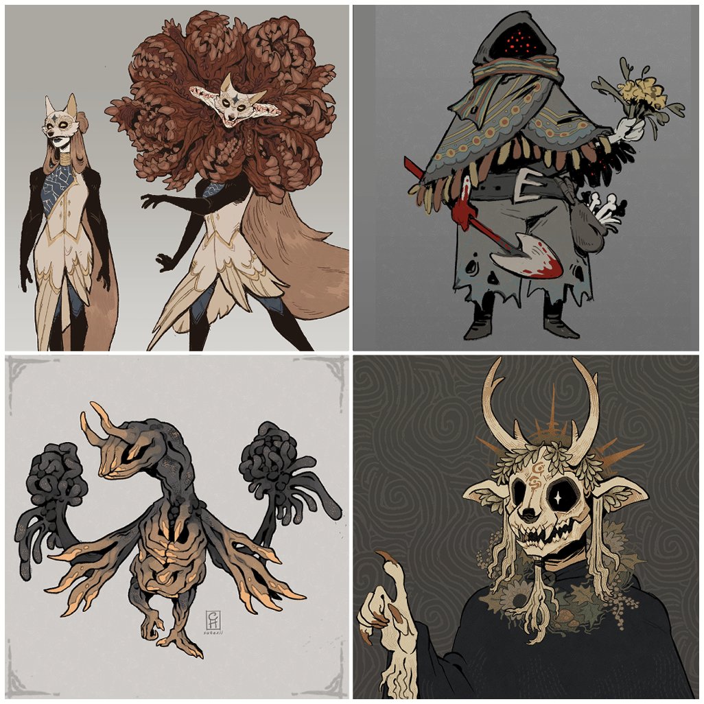 [ Character designers! Qrt with your favourite designs from this year! ]

A year for silly guys :^) 