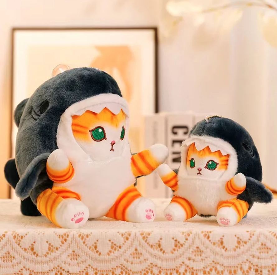 catmemesonly's tweet photo. Girls don't want flowers, girls want a shark cat plush https://t.co/k0XYvWEX2N