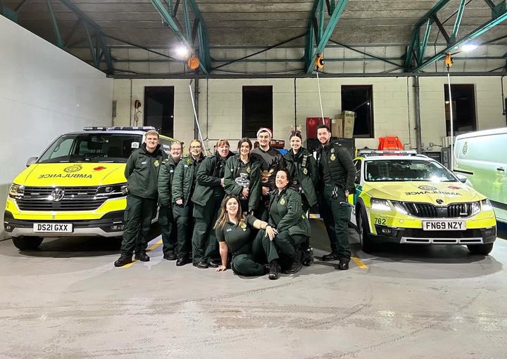 Xmas Shifts done with @EastEnglandAmb ! Thank you to all that made the night shifts fun as possible! #greenfamily #nightshift #nhs #ambulance #weareeeast #beseeningreen