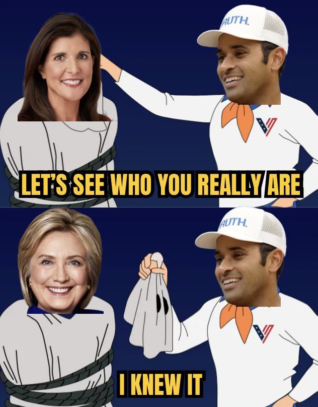 Maloney's tweet image. Never Nikki #neocon #warmonger