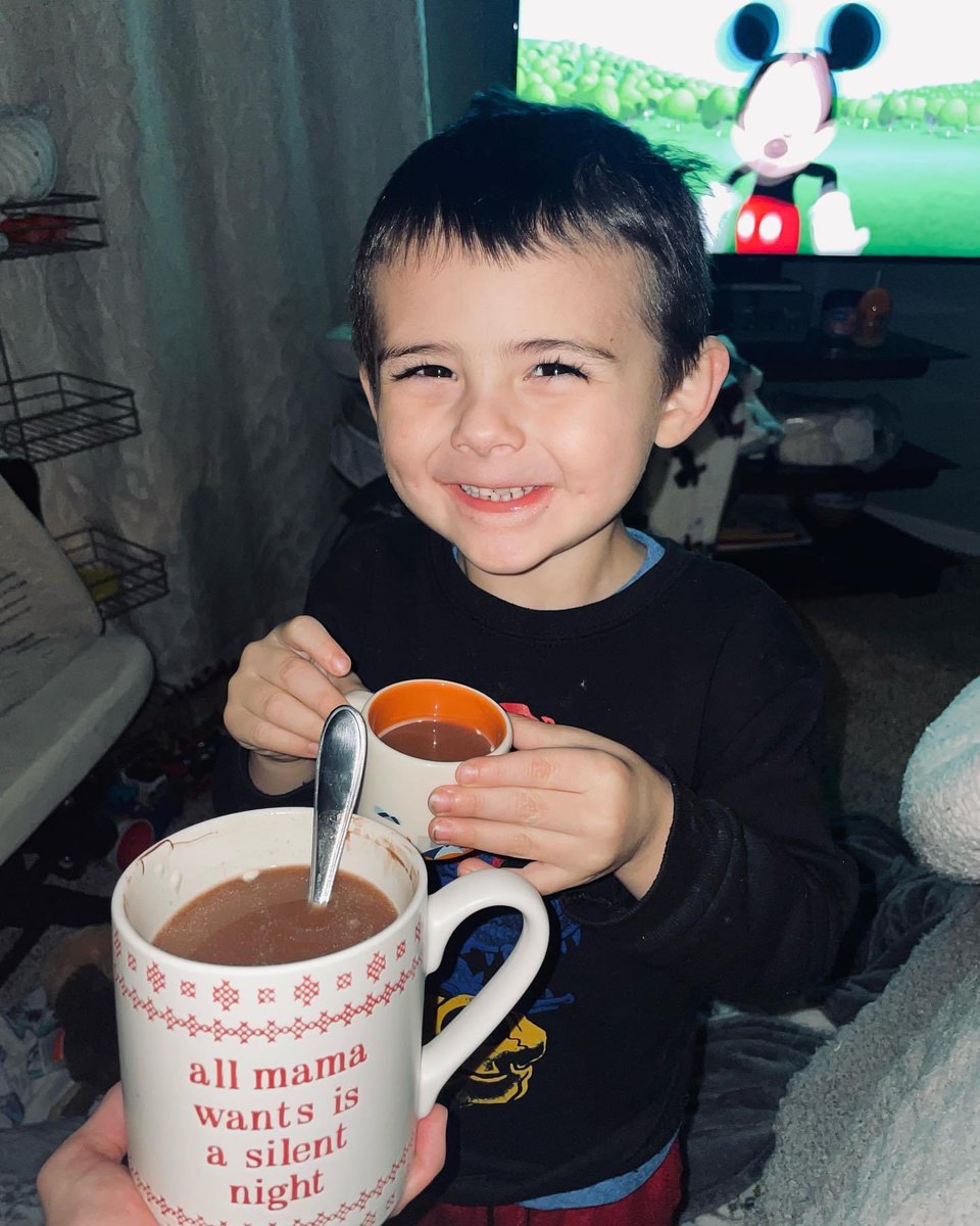 —;

Cocoa and Mickey Mouse with my little man