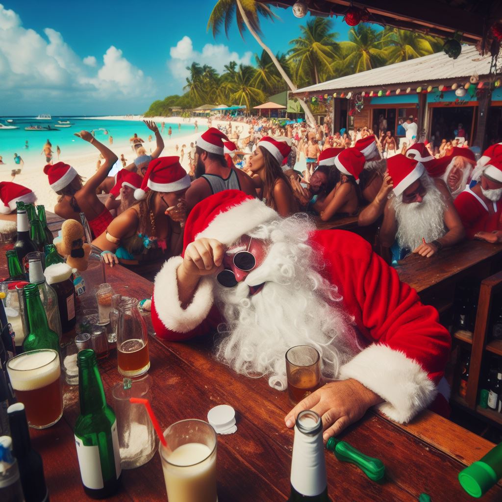 AI_GREP's tweet photo. Probably what Santa looks like today. https://t.co/dN9mGiUaVw