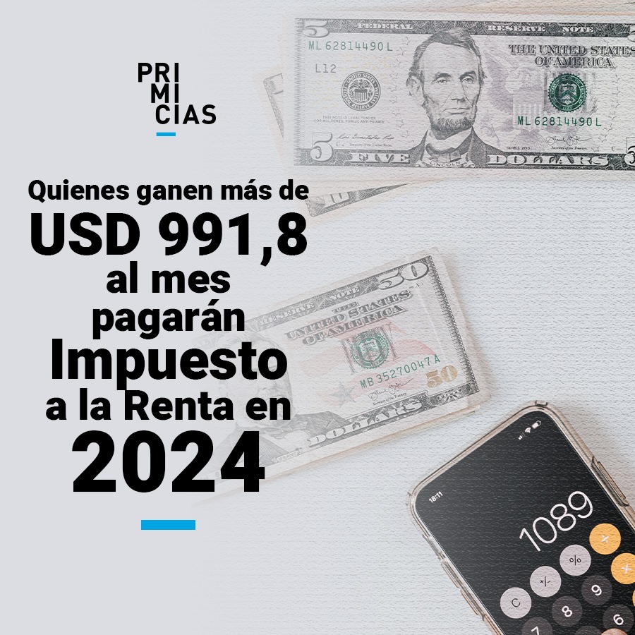 Primicias's tweet photo. El SRI estableció que las personas naturales que ganen más de USD 11.902 en un año pagarán Impuesto a la Renta. Esta es la tabla para pago. https://t.co/ucraY0HIMf https://t.co/nDSq7KSoFr