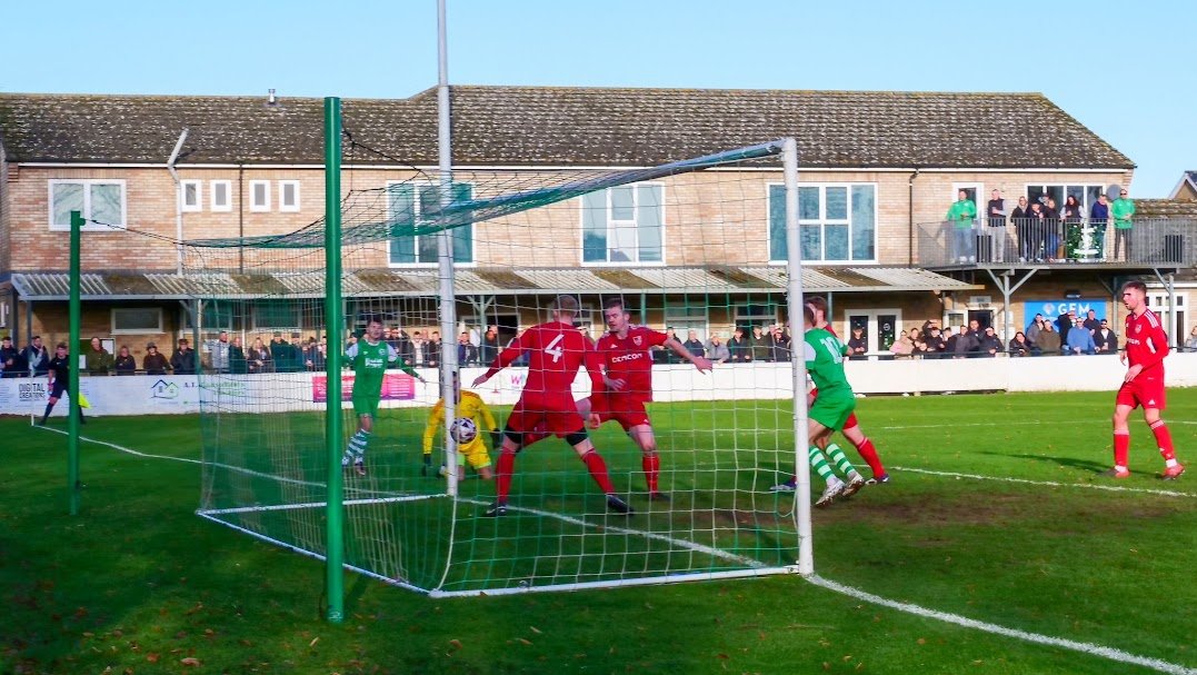 Soham Town Rangers 1 Ely City 0

Joe Greenslade-Cross (<a href="/Joe_GCross/">Joe Greenslade-Cross</a>) scores the only goal of the game during the Boxing Day win
