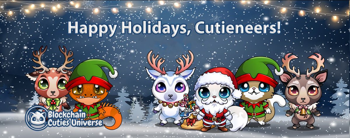 Heya, Cutieneers 👋

We hope you had a wonderful time with the ones you love basking in the holiday spirit! 🥳

Here's a little bit of info about the mini-event we walked about a few weeks ago. 👀

👉 blockchaincutie.medium.com/d7dc735911b3

The event should drop shortly! 🎁

We hope everyone