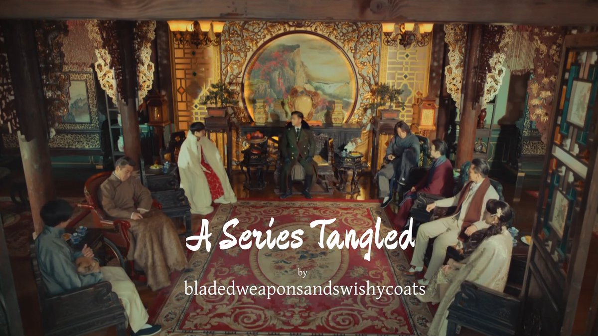 bladedweapons's tweet photo. #MysticNine fic!  Forgot to share earlier so doing it now:

In which Yin Xinyue is a sexy vampire and saves Yatou, and Yin Xinyue/Zhang Qishan is monster4monster romance, as explained by Wu Xie to Li Cu &amp; friends in Rain Village. https://t.co/XSgCAWjRHg