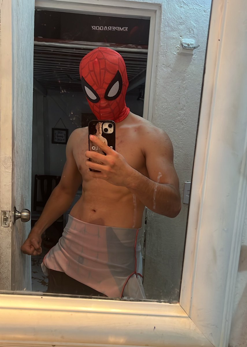 ArnMercurio's tweet photo. Un Spiderman de hace unos meses 👀 https://t.co/9P2UAA95W0