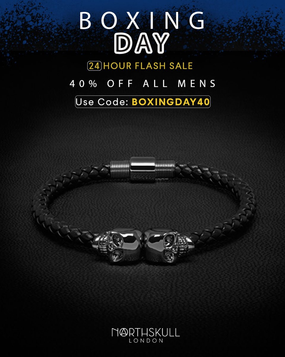 OUR BOXING DAY SALE IS ENDING SOON! GET 40% OFF ALL MENS | USE CODE: BOXINGDAY40
SHOP NOW: ow.ly/3TY850QlLkL

ENDS MIDNIGHT CST … DON'T MISS OUT !