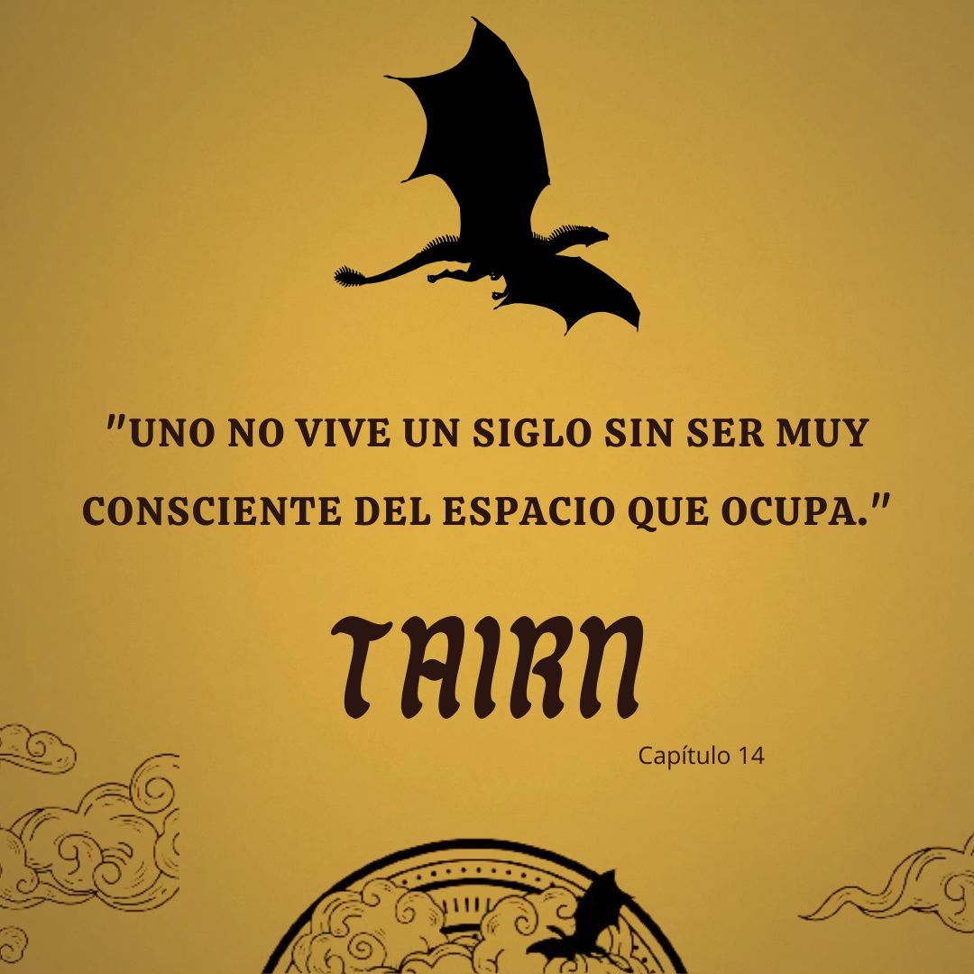 FourthWingesp's tweet image. "Uno no vive un siglo sin ser muy consciente del espacio que ocupa." 

- Tairn

#FourthWing #AlasDeSangre #IronFlame #EmpyreanSeries #FlyOrDie