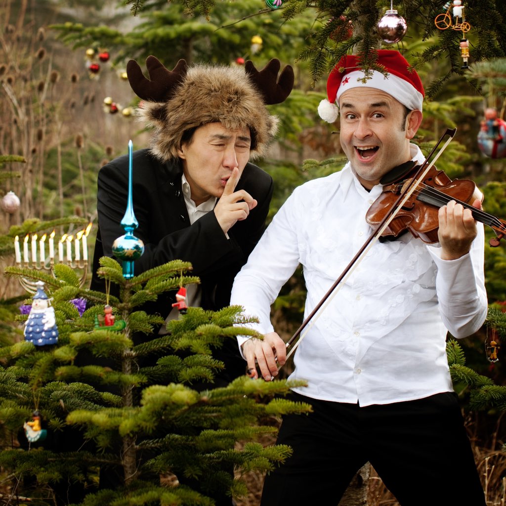 igudesman's tweet photo. Merry holidays :) have a fab time u all! https://t.co/fKause6NJj