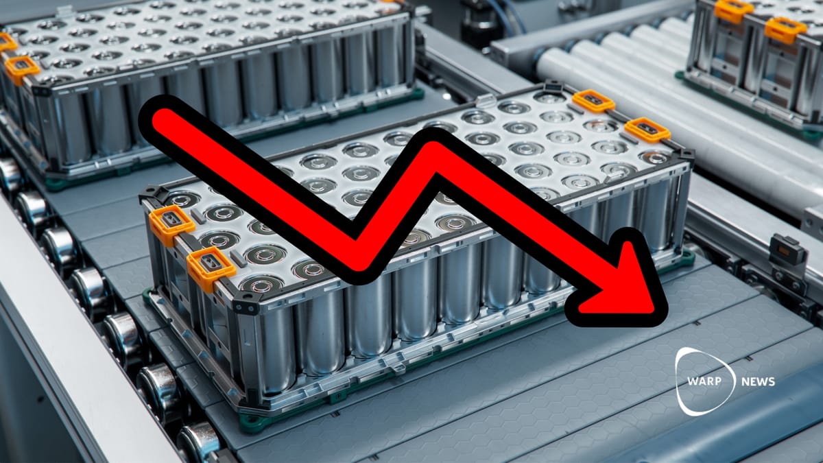 Compared to 2022, there's been a 14% reduction in the cost of electric vehicle batteries. This means that the cost has decreased by 90% since 2010! #electricvehiclebatteries #electricvehicles #electrifymo

Read here: warpnews.org/energy/record-…