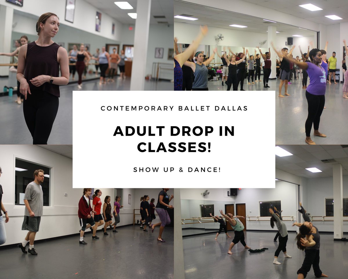 CBalletDallas's tweet image. Pro &amp;amp; College rates available! Get in class with us this holiday season! We reopen for Adult classes tomorrow! Classes offered from Totally beginner to Advanced and Professional levels as well! #adultfdancedallas #adultballet #adultjazzdance #adultmoderndance #tapdance