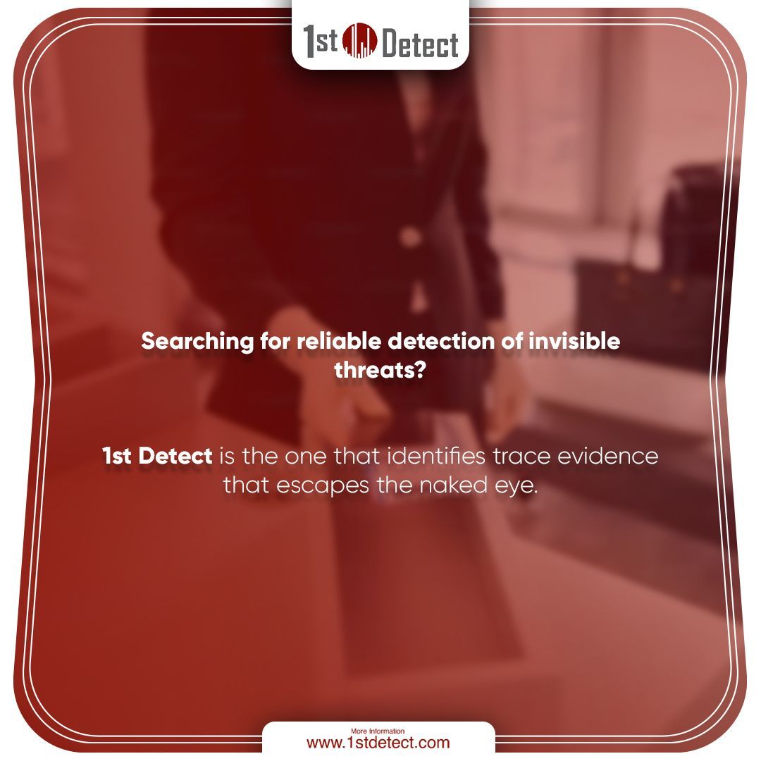 1stDetect's tweet photo. Elevate security with TRACER 1000™. Swift and precise, it detects trace evidence often missed by the naked eye. Goodbye to overlooking invisible threats—trust TRACER 1000™ for unmatched detection.

#1stDetect #airportsecurity #securitycheck #explosivedetection #securityindustry https://t.co/9069fKoPuj