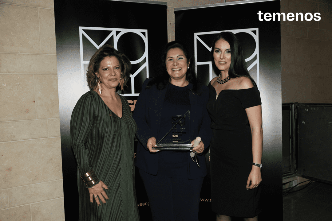 HaroldECarrasco's tweet photo. Congratulations to Kalliopi Chioti, @Temenos Chief Marketing and #ESG Officer, for being selected as ESG Manager of the Year 2023! She was also recognized under the Special Awards Categories as International Manager of the Year 2023. 

The Manager of the Year Awards, held … https://t.co/geycDHIDrF