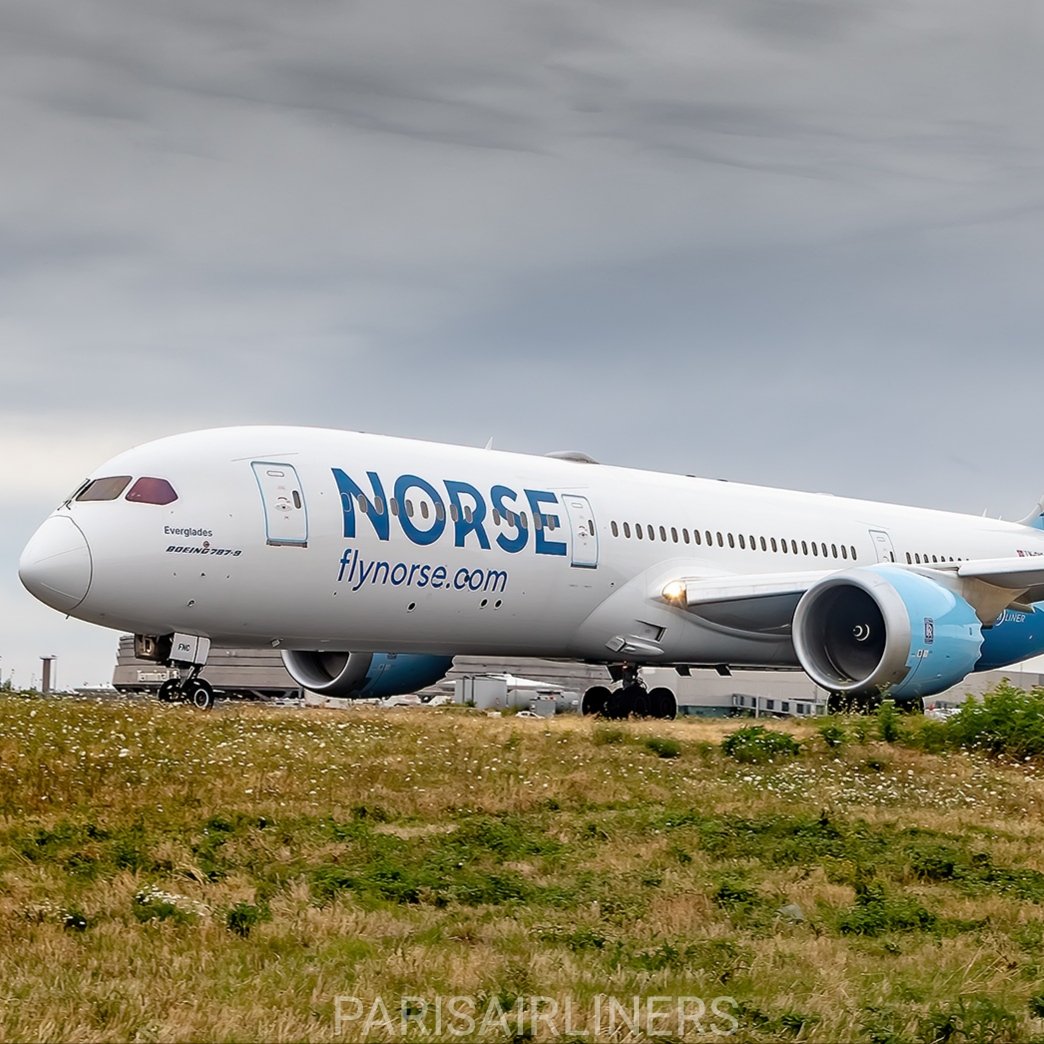 🤩🤩🤩🇸🇯🇸🇯
➖➖➖➖➖➖➖➖➖➖
Aircraft✈️: Boeing 787-9 Dream)liner
Airline 🇸🇯 : Norse Atlantic Airways
  Reg 📒: LN-FMC
➖➖➖➖➖➖➖➖➖➖

#norway #speedbird #b787  #france #aviationgoals #boeing787   #megaaviation  #proaviation #unitedstates  #aviationdaily #usa #flynorse