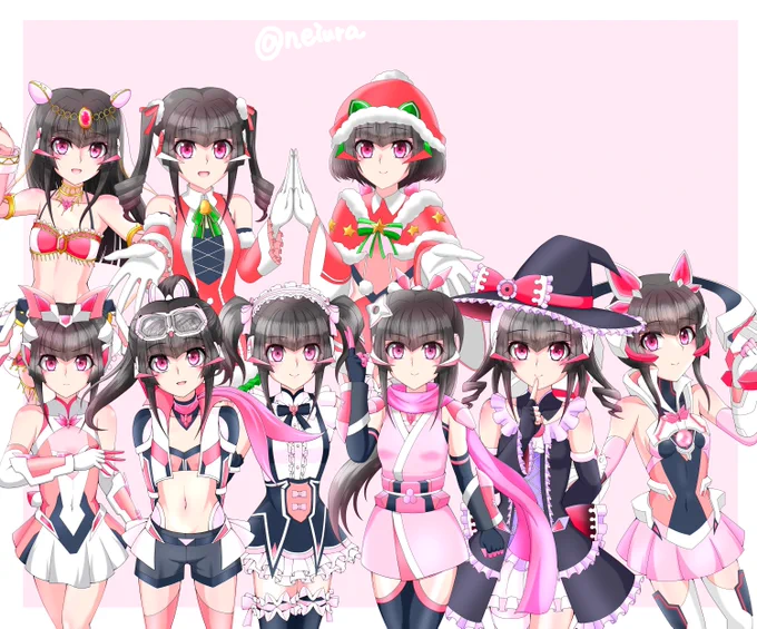 12月分をまとめてみたけどこの時点で満足感がすごい…残りも頑張ろう 