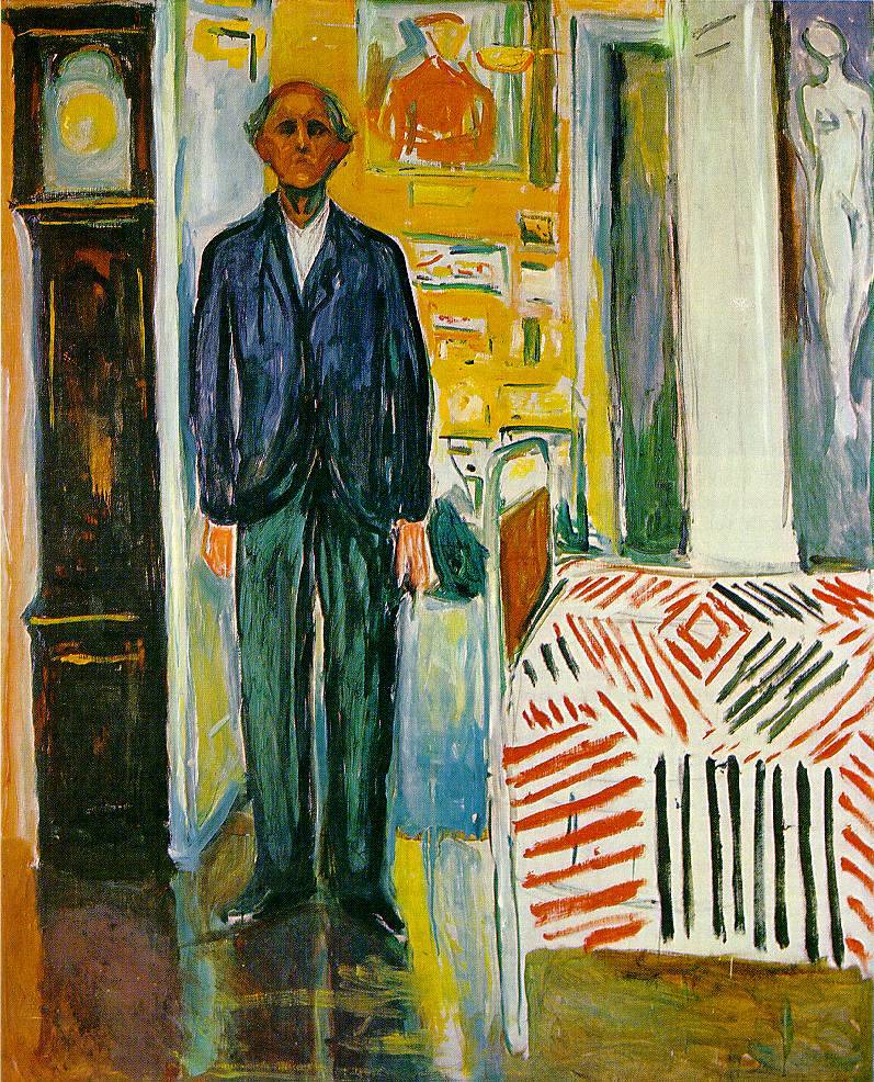 Dur1MolaVer's tweet photo. #EdvardMunch🎨
#pianting
🎨Self-Portrait, 1886
🎨Self-Portrait in the Clinic, 1909
🎨Self-Portrait with Cod's Head, 1940
🎨Self-Portrait Between the Clock and the Bed, 1943 https://t.co/5AWzcFciRp
