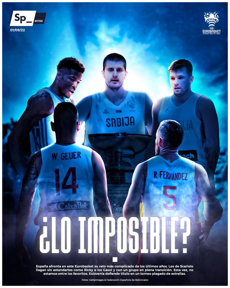 Creo que es bastante acertado decir que, actualmente, los tres mejores jugadores del mundo son europeos. Sin ordenarlos:
Jokic, Doncic y Antetokounmpo.
Lo mejor de todo es que los tres estuvieron en el Eurobasket de 2022 y España fue campeona de aquel torneo con:
- Arostegui y