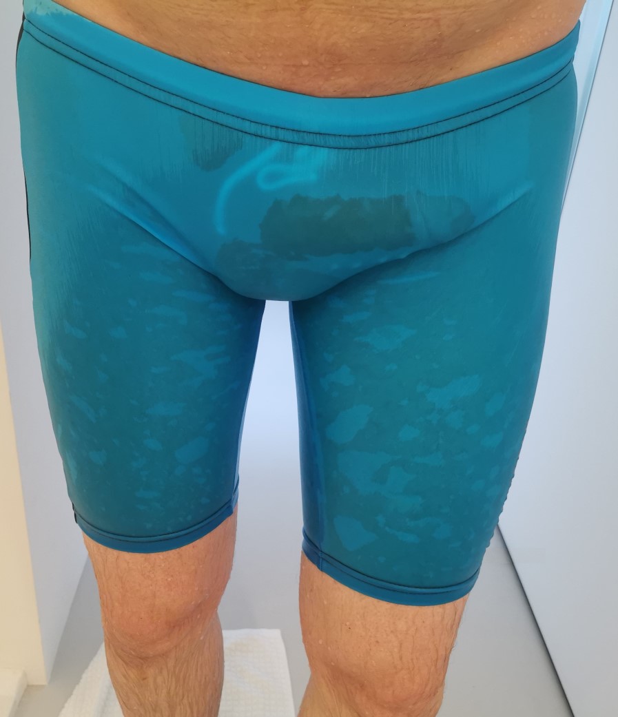 LadderPierced's tweet photo. My new fave swimming trunks. They turn heads at the pool. ;-) #n2nbodywear #ladderpiercing https://t.co/S9S6hQiAbg