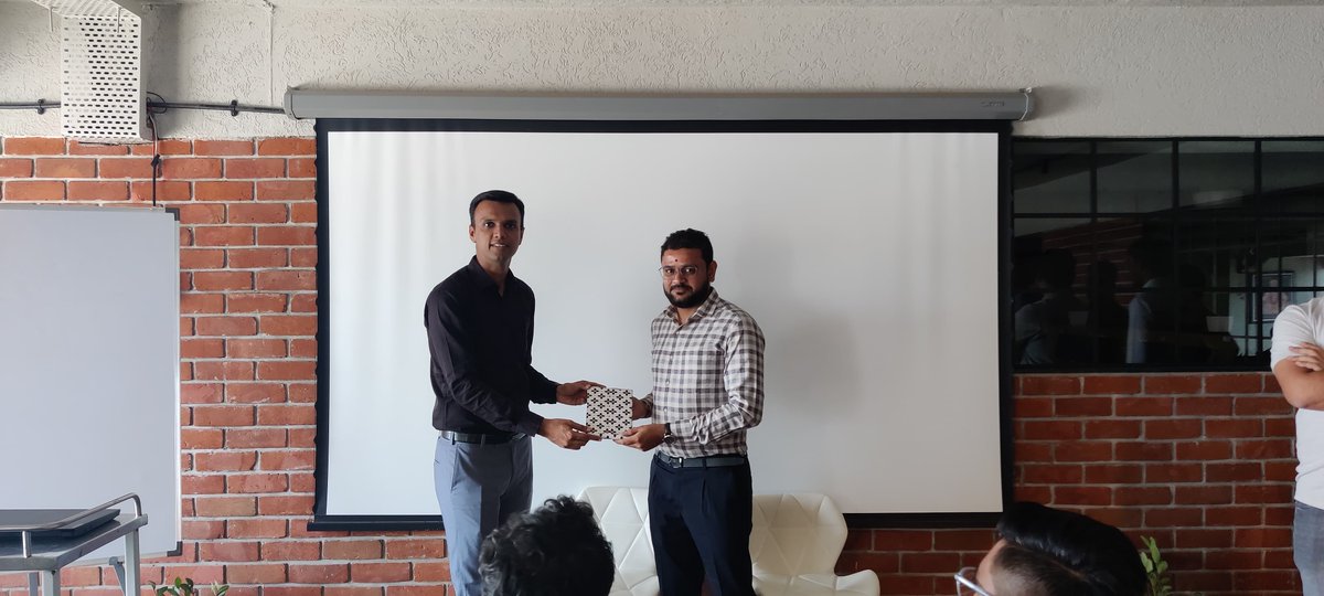 LaravelSurat's tweet image. #LaravelLive Surat Dec chapter was a knowledge-packed experience at @WibesCoworking.🚀
@gauravmakhecha delivered an insightful talk on awesome Laravel tools.🙌
Thanks to @LaravelRajkot team for making it a collaborative learning experience!💡
@LaraconIN @laravelphp #LaravelSurat