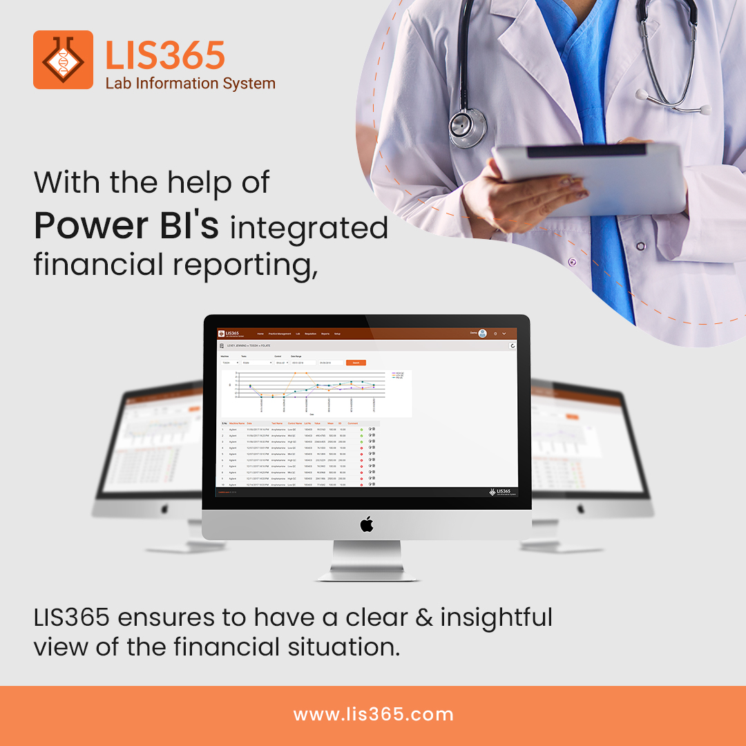 lis365's tweet photo. Financial Reports permit the user to monitor daily costs, reimbursements, and billing information.

Learn more: https://t.co/KpEiI7tdqb

#laboratory #lis365 #powerbi #customreports #powerbidashboard https://t.co/VVUGmB3Y1T